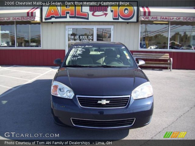 2006 Chevrolet Malibu LS Sedan in Dark Blue Metallic