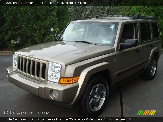 2006 Jeep Commander 4x4 in Light Khaki Metallic