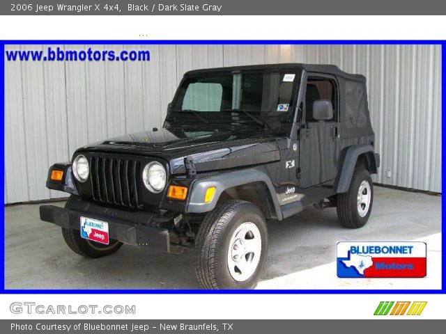 2006 Jeep Wrangler X 4x4 in Black