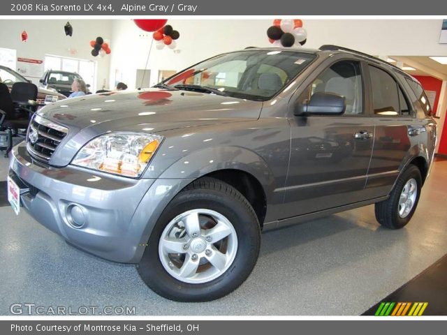 2008 Kia Sorento LX 4x4 in Alpine Gray