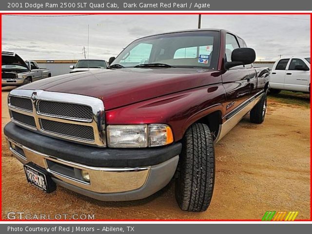 2001 Dodge Ram 2500 SLT Quad Cab in Dark Garnet Red Pearl