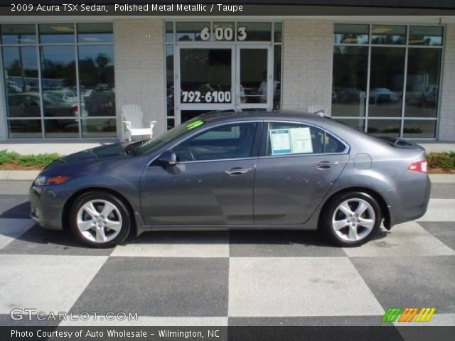 2009 Acura TSX Sedan in Polished Metal Metallic