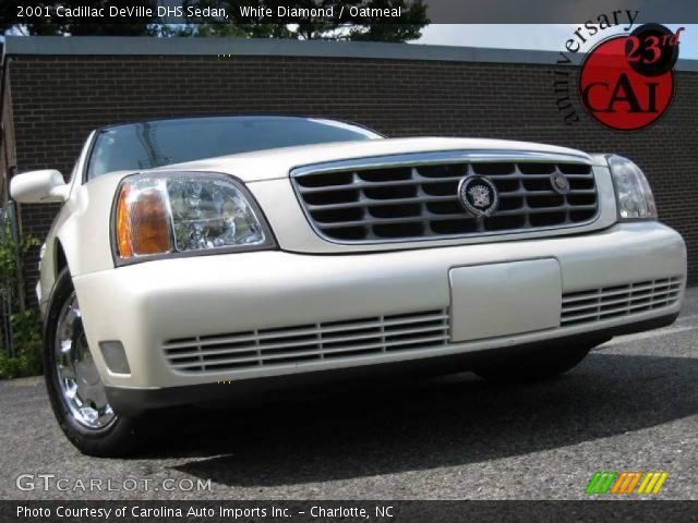 2001 Cadillac DeVille DHS Sedan in White Diamond
