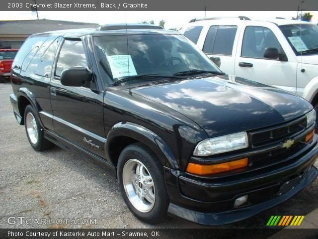 2003 Chevrolet Blazer Xtreme in Black