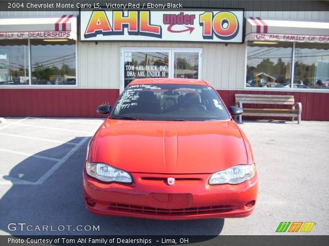 2004 Chevrolet Monte Carlo LS in Victory Red