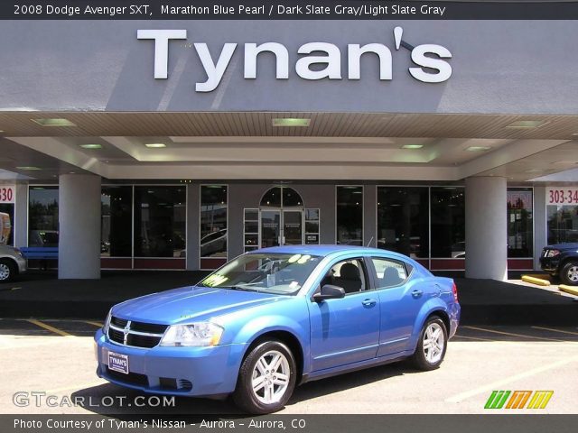 2008 Dodge Avenger SXT in Marathon Blue Pearl