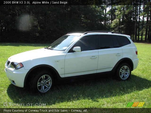 2006 BMW X3 3.0i in Alpine White