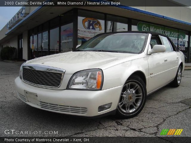 2003 Cadillac DeVille Sedan in White Diamond