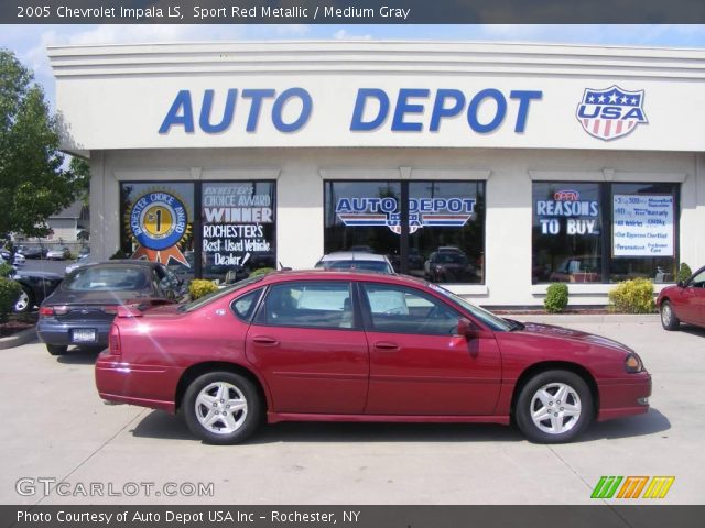 2005 Chevrolet Impala LS in Sport Red Metallic