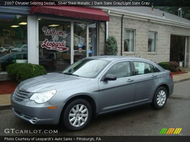 2007 Chrysler Sebring Sedan in Silver Steel Metallic
