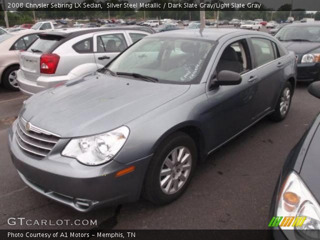 2008 Chrysler Sebring LX Sedan in Silver Steel Metallic