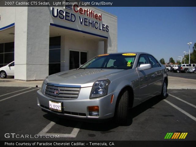 2007 Cadillac CTS Sedan in Light Platinum