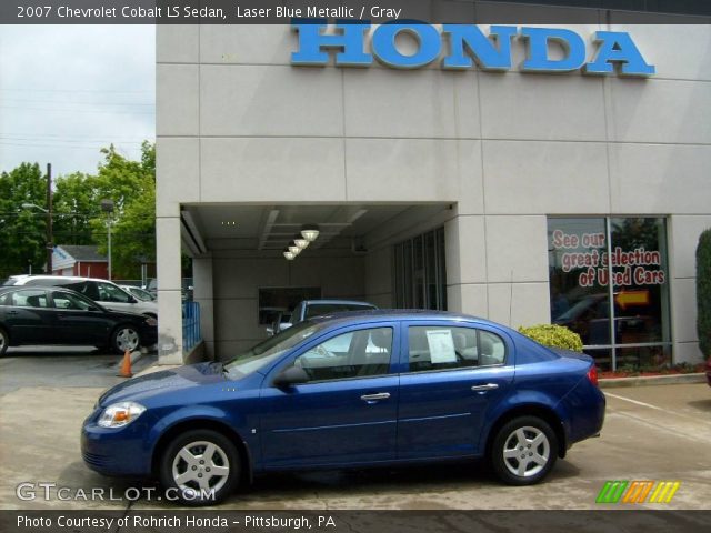 2007 Chevrolet Cobalt LS Sedan in Laser Blue Metallic