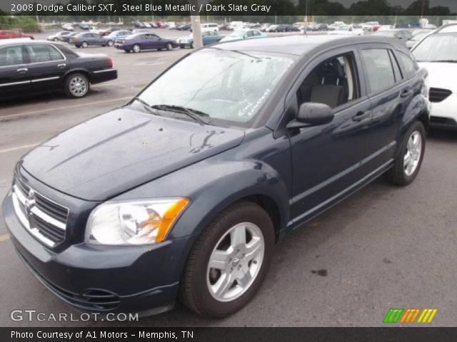 2008 Dodge Caliber SXT in Steel Blue Metallic