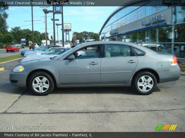 2008 Chevrolet Impala LS in Dark Silver Metallic