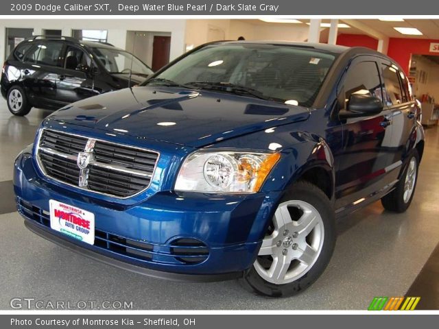 2009 Dodge Caliber SXT in Deep Water Blue Pearl