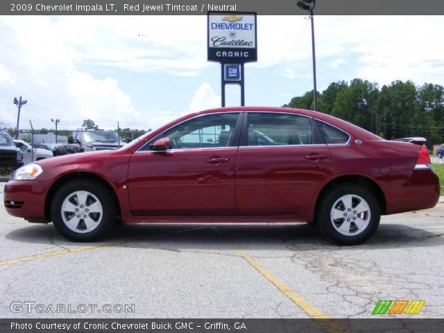 2009 Chevrolet Impala LT in Red Jewel Tintcoat