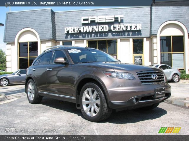 2008 Infiniti FX 35 in Beryllium 16 Metallic