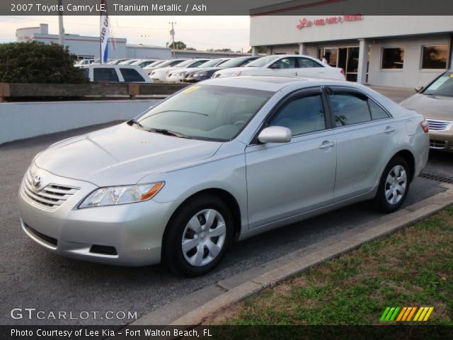 2007 Toyota Camry LE in Titanium Metallic
