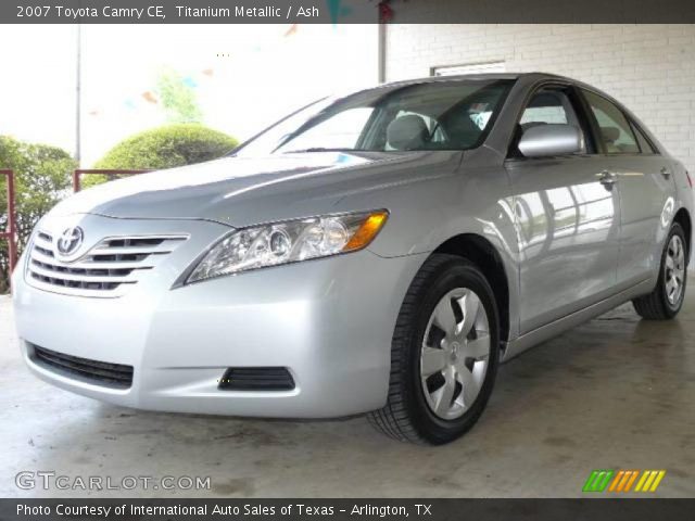 2007 Toyota Camry CE in Titanium Metallic
