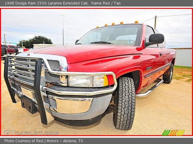 1998 Dodge Ram 2500 Laramie Extended Cab in Flame Red