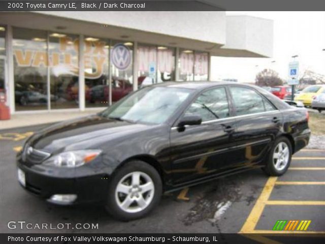 2002 Toyota Camry LE in Black
