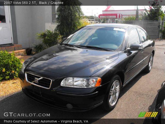 2007 Volvo S60 2.5T in Black