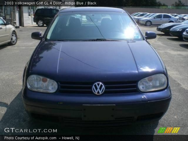 2003 Volkswagen Golf GL 4 Door in Indigo Blue
