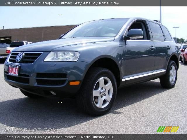 2005 Volkswagen Touareg V6 in Offroad Grey Metallic