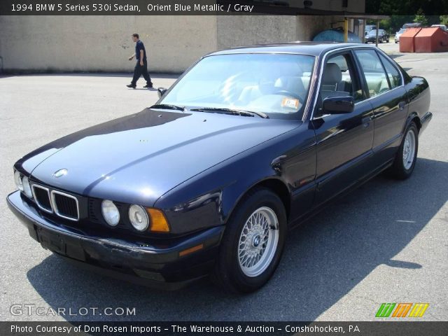 1994 BMW 5 Series 530i Sedan in Orient Blue Metallic