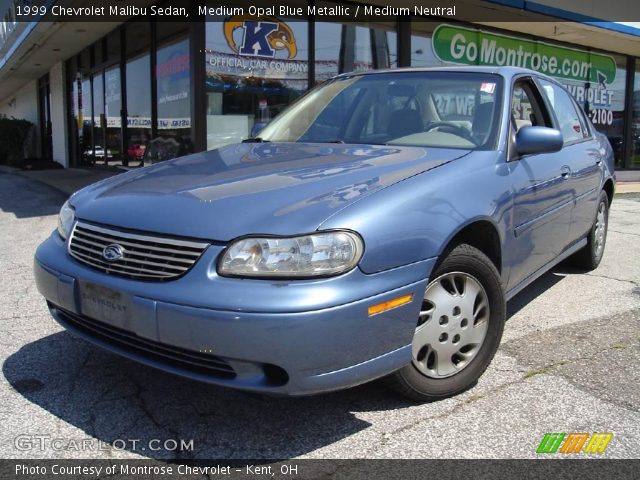 1999 Chevrolet Malibu Sedan in Medium Opal Blue Metallic