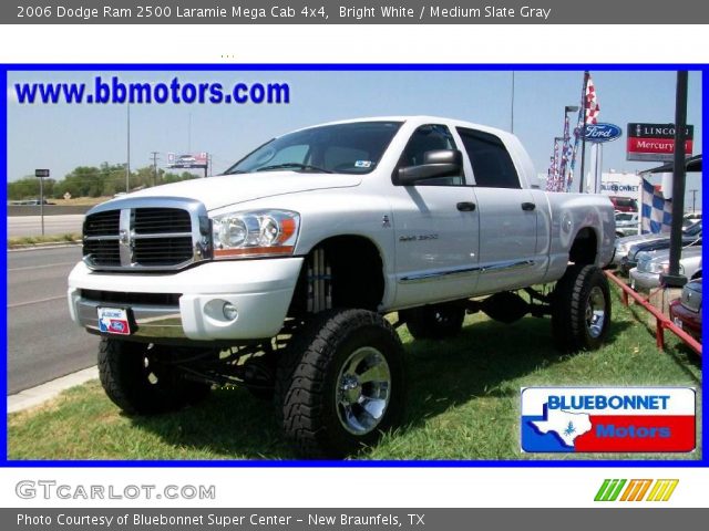 2006 Dodge Ram 2500 Laramie Mega Cab 4x4 in Bright White
