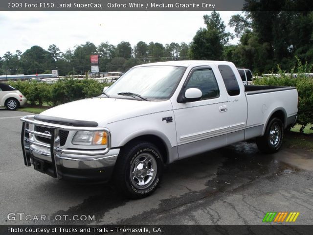 2003 Ford F150 Lariat SuperCab in Oxford White