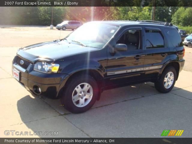 2007 Ford Escape Limited in Black