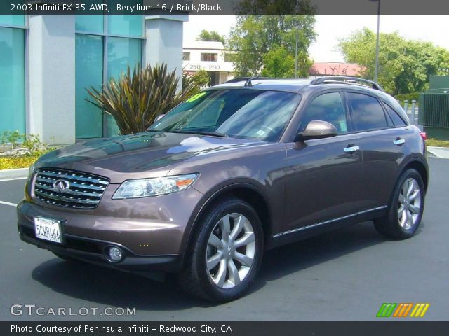 2003 Infiniti FX 35 AWD in Beryllium 16