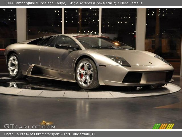 2004 Lamborghini Murcielago Coupe in Grigio Antares (Grey Metallic)
