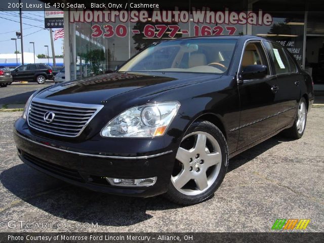 2005 Lexus LS 430 Sedan in Black Onyx