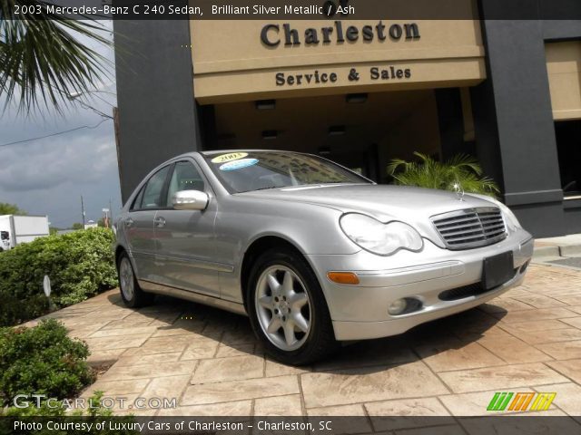 2003 Mercedes-Benz C 240 Sedan in Brilliant Silver Metallic