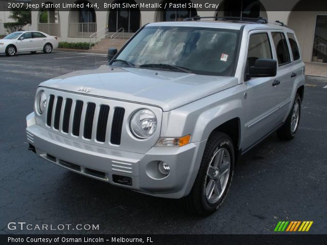 2007 Jeep Patriot Limited 4x4 in Bright Silver Metallic