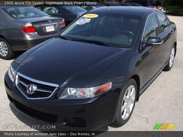 2005 Acura TSX Sedan in Nighthawk Black Pearl