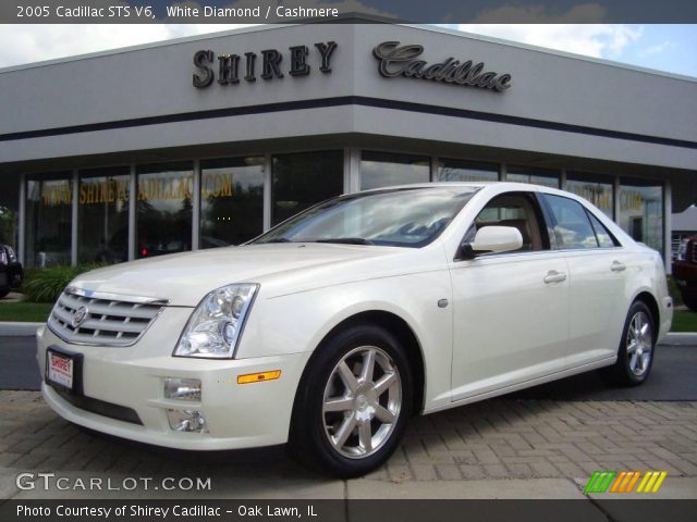 2005 Cadillac STS V6 in White Diamond