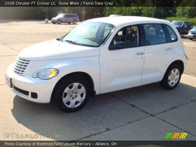 2008 Chrysler PT Cruiser LX in Stone White