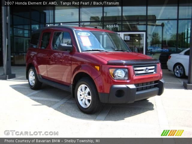 2007 Honda Element EX AWD in Tango Red Pearl