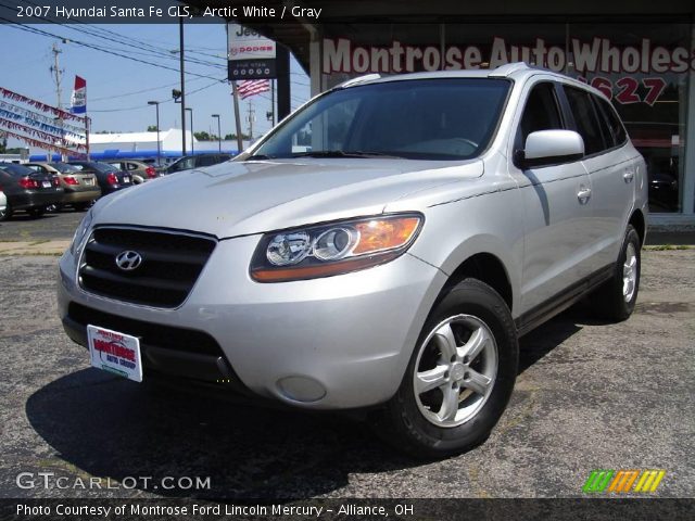 2007 Hyundai Santa Fe GLS in Arctic White