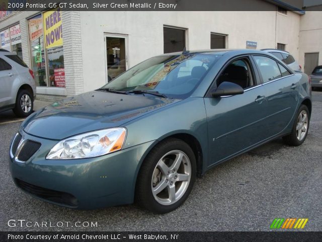 2009 Pontiac G6 GT Sedan in Silver Green Metallic