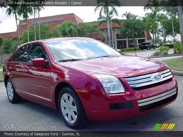 2006 Ford Fusion SE in Redfire Metallic
