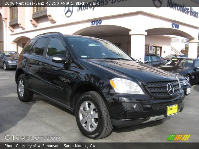 2006 Mercedes-Benz ML 350 4Matic in Black