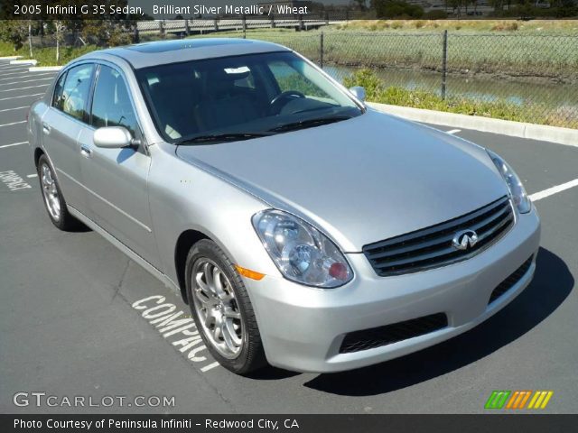 2005 Infiniti G 35 Sedan in Brilliant Silver Metallic
