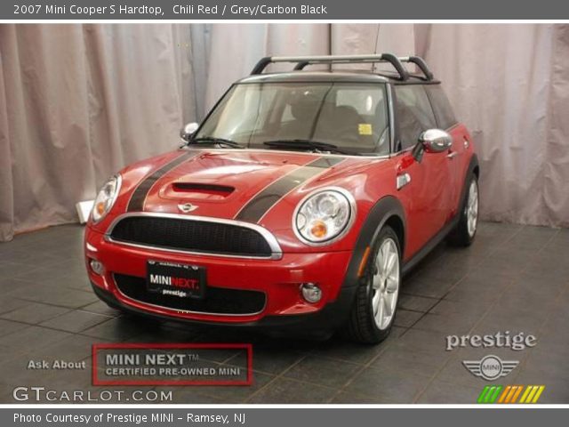 2007 Mini Cooper S Hardtop in Chili Red