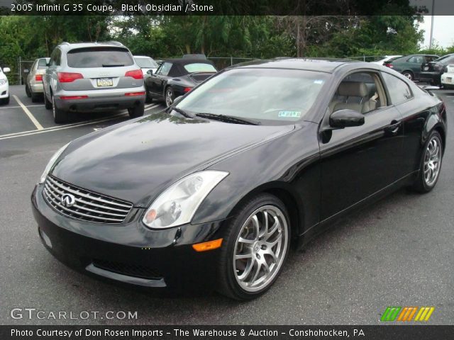 2005 Infiniti G 35 Coupe in Black Obsidian